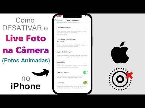 Como DESATIVAR o Live Photo das FOTOS do iPhone (Fotos Animadas)