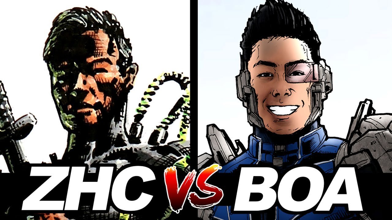 Artist face-off! Drawing each other as superheroes ft zhc