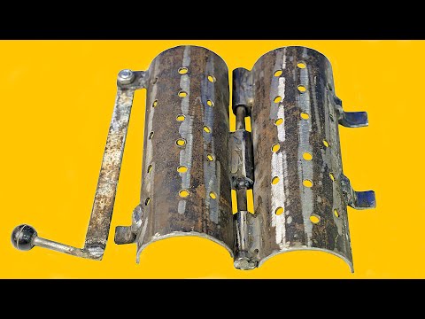 Homemade Fuel Briquettes - Do It Yourself With This Self-made Press