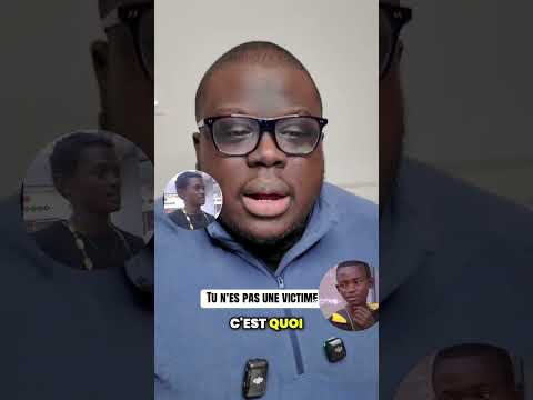 Tu ne m’a une victime arrêt de #humour #coachafricain #greenscreen #entrepreunariat