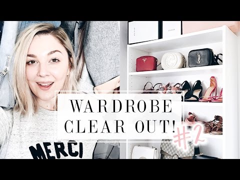 MORE WARDROBE DECLUTTERING | SHOES, BAGS & COATS CLEAR OUT | I Covet Thee