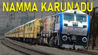 'Namma Karunadu' Special Locomotive | Rameswaram - Hubli Special Train | Indian Railways