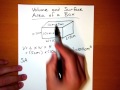 Calculating Volume and Surface Area of a Box