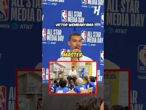 Wemby teaching a MASTER CLASS on this skill 🍿👀