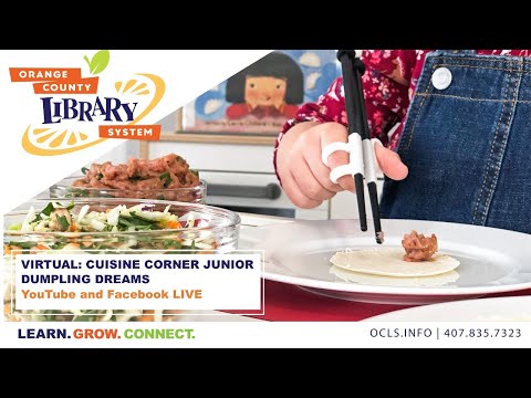 Virtual: Cuisine Corner Junior - Dumpling Dreams