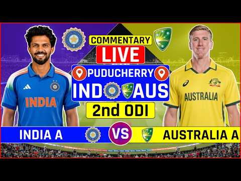India A vs Australia A <strong>2nd</strong> ODI Live Score | IND A vs AUS A <strong>2nd</strong> ODI Live Audio Commentary