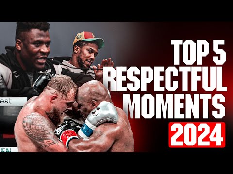 Boxing’s Most Respectful Moments of 2024