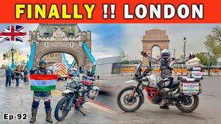 Finally Reached LONDON 🇬🇧 A journey of a Lifetime | India To Norway & London | Ep-92