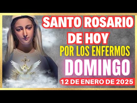 🌹🌹🌹 SANTO ROSARIO POR LA SALUD Y SANACIÓN DOMINGO 12 DE ENERO DE 2025 ⛪ CASOS IMPOSIBLES 🙏