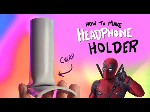 DIY PVC Headphone Mount - Organize Your Headphones! | cheapest headphone mount