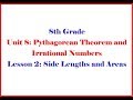 Exploring Grade 8 Math Concepts: Unit 8 Lesson 2