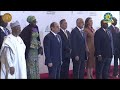 الرئيس السيسي يتوسط صورة تذكارية قبيل انعقاد المؤتمر السنوي ال 29 للبنك الأفريقي بالعاصمة الإدارية