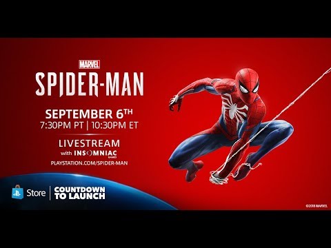 Marvel's Spider-Man Countdown to Launch Livestream