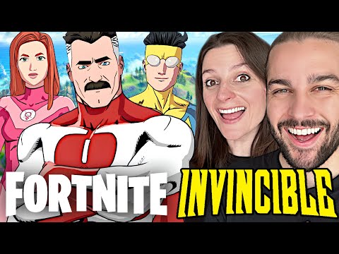 ON A RECU DES SKINS DE SUPER HEROS ! INVINCIBLE FORTNITE