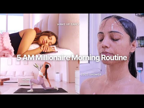 5AM Millionaire Morning Routine 🎀✨ become a rich woman | calm, peaceful & discipline | Gulguli Singh