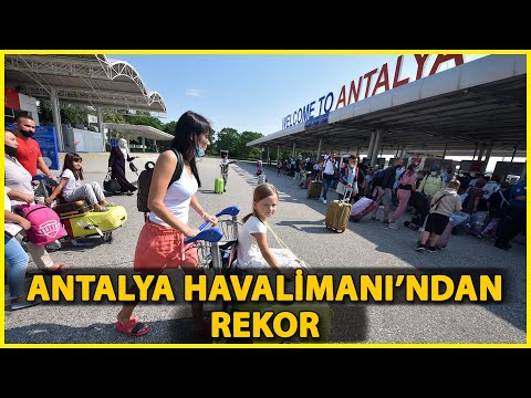 Antalya Havalimanı'nda 'Uçak' Rekoru