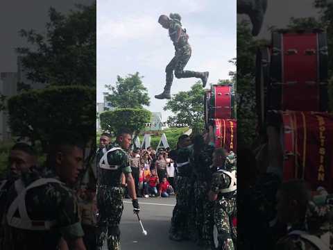 Sungguh Keren Aksi Taruna Akpol Akademi Kepolisian #drumband #akpol