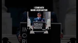 I stand with Major Jason Watson ✊🏼🫡 #jasonwatson #usaf #airforce #military #fyp