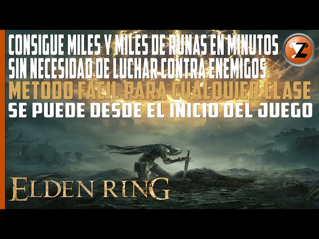 MILES de RUNAS en MINUTOS sin LUCHAR | ELDEN RING | Entre 250.000 RUNAS y +350.000 RUNAS cada HORA