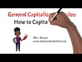 Capitalization Rules and Examples