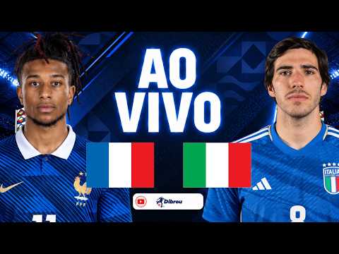 AO VIVO: FRANÇA X ITÁLIA NATIONS LEAGUE DIRETO DO STADE DE FRANCE | NARRAÇÃO