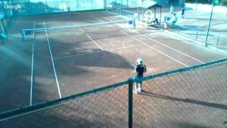 Transmissão ao vivo da primeira SF: 16:30 Beatriz Haddad Maia vs Gilbert Soares Klier