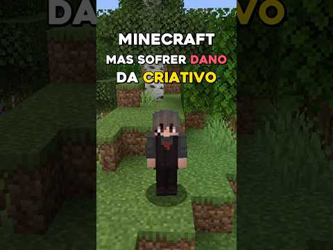 SOFRER DANI DA CRIATIVO #minecraft #miniecraft #minecraftshorts