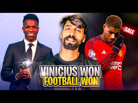 VINICIUS FINALLY BEAT RODRI FOR FIFA BEST AWARD | Rashford Played Manchester united Dirty ? Divyansh