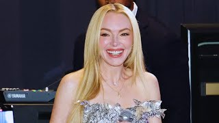 Lindsay Lohan's Luxe 'Freakier Friday' Premiere Outfit Breakdown