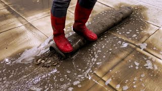 New carpet cleaning satisfying video