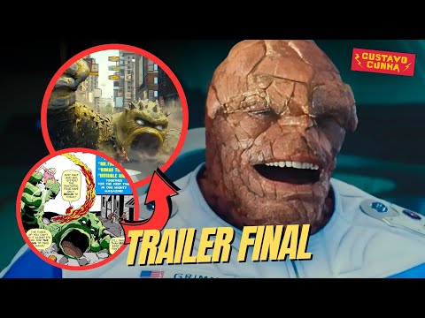 QUARTETO FANTÁSTICO 2025 - TRAILER FINAL | VAI TER MAIS UM VILÃO?