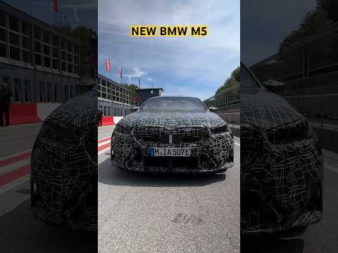2025 BMW M5 Camouflaged!