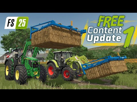 Free Content Update #1 out now! | Farming Simulator 25