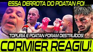 🚨CORMIER REAGE A DERR0TA DE ALEX POATAN NO UFC CASA BRANCA! TOPURIA DESTRUÍD0 POR JUSTIN GAETHJE!
