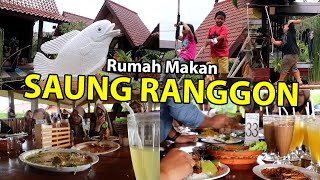 VLOG PERDANA !! Kuliner Makanan Khas Sunda Di SAUNG RANGGON TASIKMALAYA