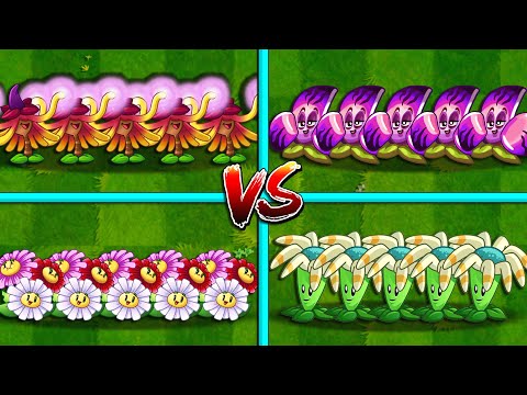 Stun x Magic x Spear - Which Plants Will Win? - PvZ 2 Random 4 Plants Battlez