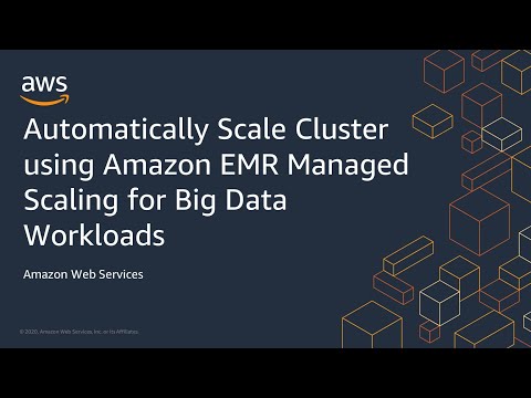 Automatically Scale Cluster using Amazon EMR Managed Scaling for Big Data Workloads