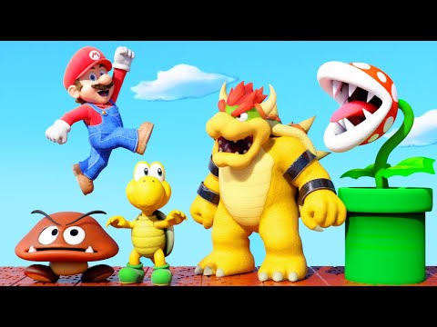 The best of Super Mario 3D Animation