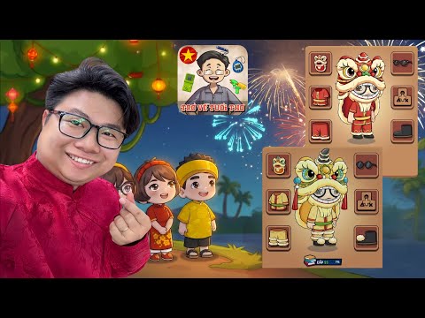 Nhận Trang Phục Đầu Lân Hiếm Event Tết Game Trở Về Tuổi Thơ