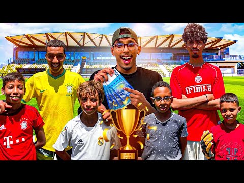 تحدي كرة القدم امين مرجاني ضد فريق سوفيان😍⚽️شوفو شكون ربح فأخير🔥😱