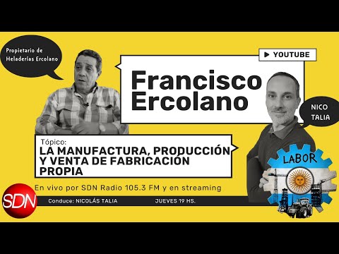 Francisco Ercolano – La estructura industrial en el negocio de la heladería – Conduce Nico Talia