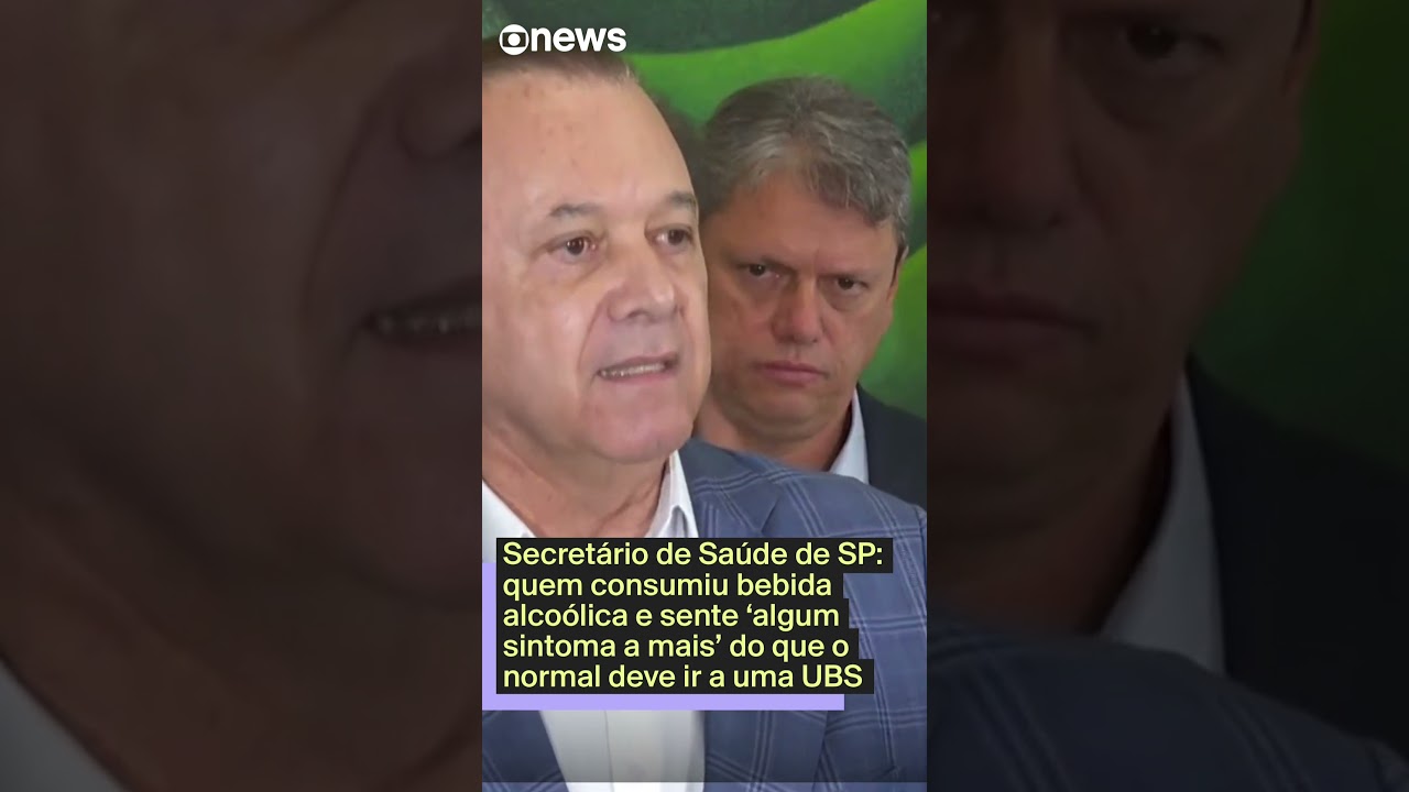 SP investiga 22 casos de intoxicação por metanol