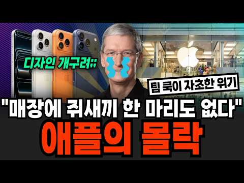 "매장에 쥐새끼 한 마리도 없다" 삼성에도 완패 사상 최대 위기라는 애플의 몰락 [이슈임당]