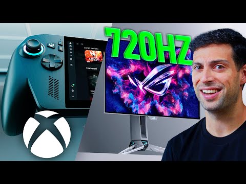 Una RTX 5090 de ORO, Xbox Ally X y el monitor de 720Hz: ASUS en GAMESCOM
