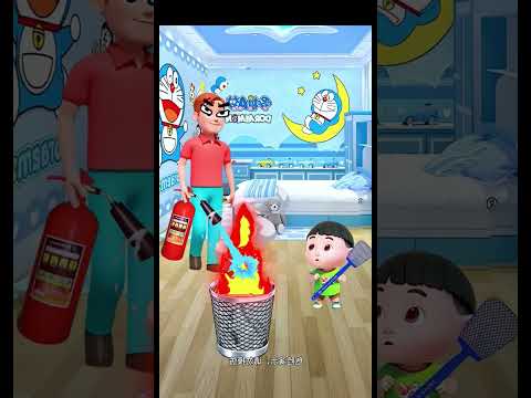 Trẻ em không được nghịch lửa #HànhTrìnhCủaBạnNhỏ #HoạtHìnhThiếuNhi #Shorts