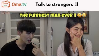 he is funny and weird at the same time 🤣full laugh !!