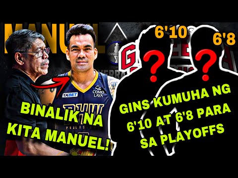 KAGULAT! GINEBRA NAG RECRUIT NG 6โ10 AT 6โ8 BAGO MAG PLAYOFFS! | VIC MANUEL BINALIK NA NG SMB!