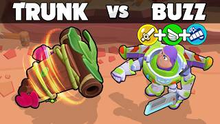 TRUNK vs BUZZ Lightyear ⭐ Brawl Stars