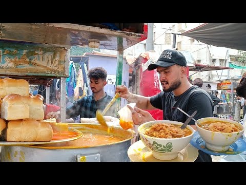 Famous Kathiawari Choley | Gujarati Breakfast Kathiyawadi Chole | Street Food RAGDA CHANA CHAAT