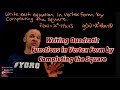 Writing Quadratic Functions in Vertex Form